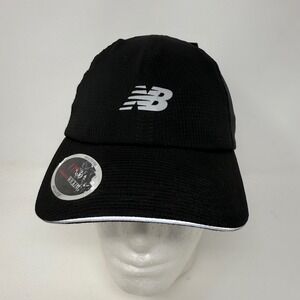 Sample New Balance NB Dry Men's Black UPF 30 Moisture Wicking Baseball Cap Hat